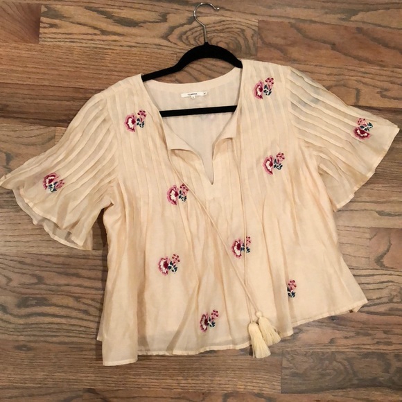 Tularosa bluthe top in shell - Picture 3 of 4